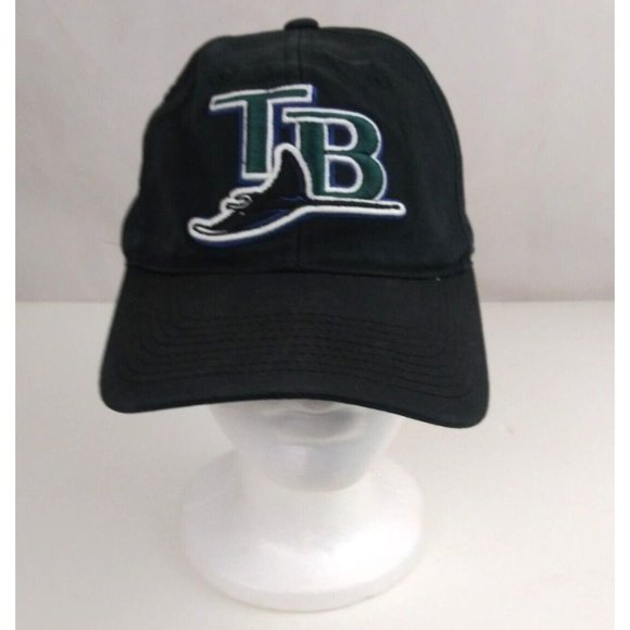 MLB Tampa Bay Devil Rays TB Unisex Embroidered Snapback Baseball Cap - Picture 1 of 7